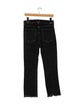 Veronica Beard Mid-Rise Straight Leg Jeans