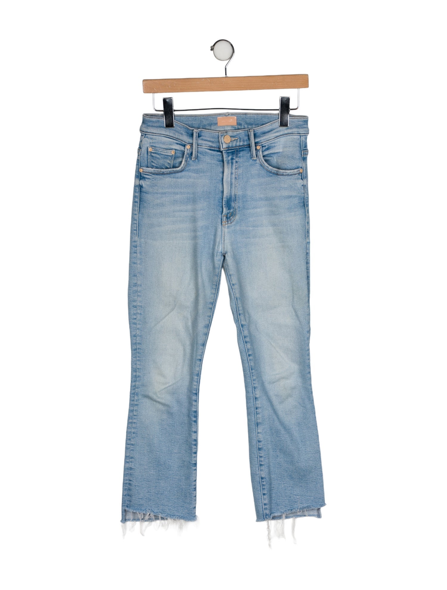Veronica Beard High-Rise Straight Leg Jeans