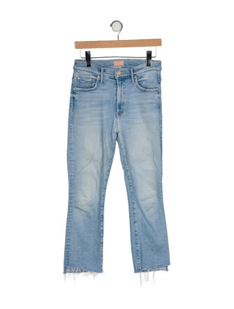 Veronica Beard High-Rise Straight Leg Jeans