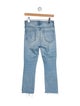 Veronica Beard High-Rise Straight Leg Jeans