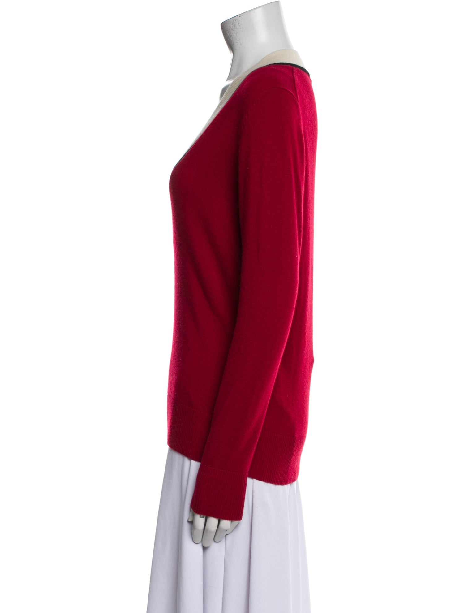 Veronica Beard Cashmere V-Neck Sweater