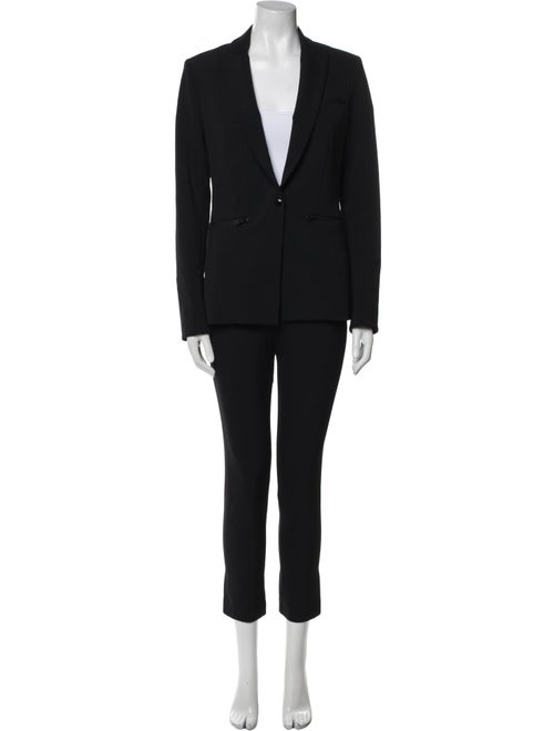 Veronica Beard Grosgrain Trim Pantsuit