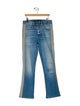 Veronica Beard Mid-Rise Straight Leg Jeans