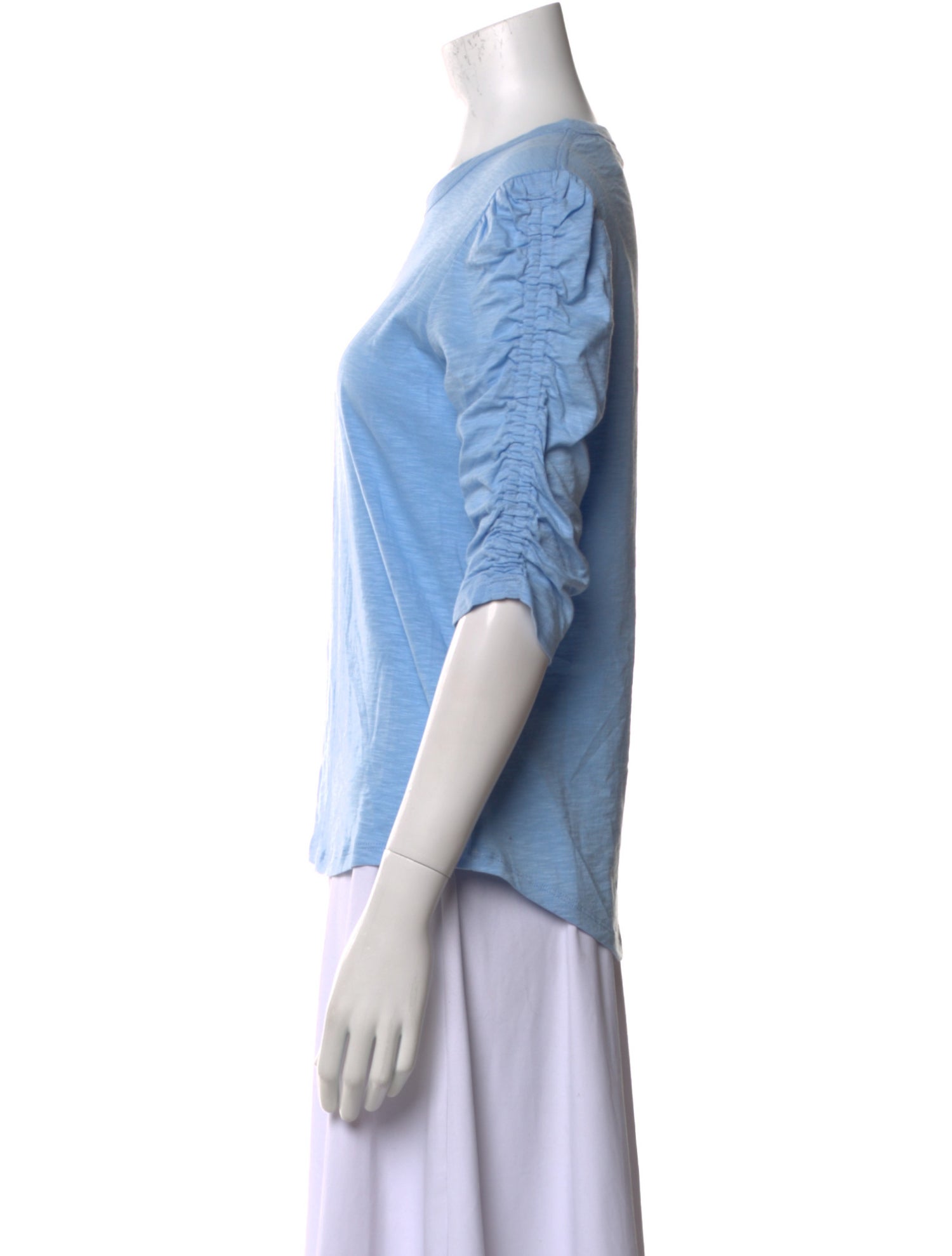 Veronica Beard Crew Neck Three-Quarter Sleeve T-Shirt w/ Tags