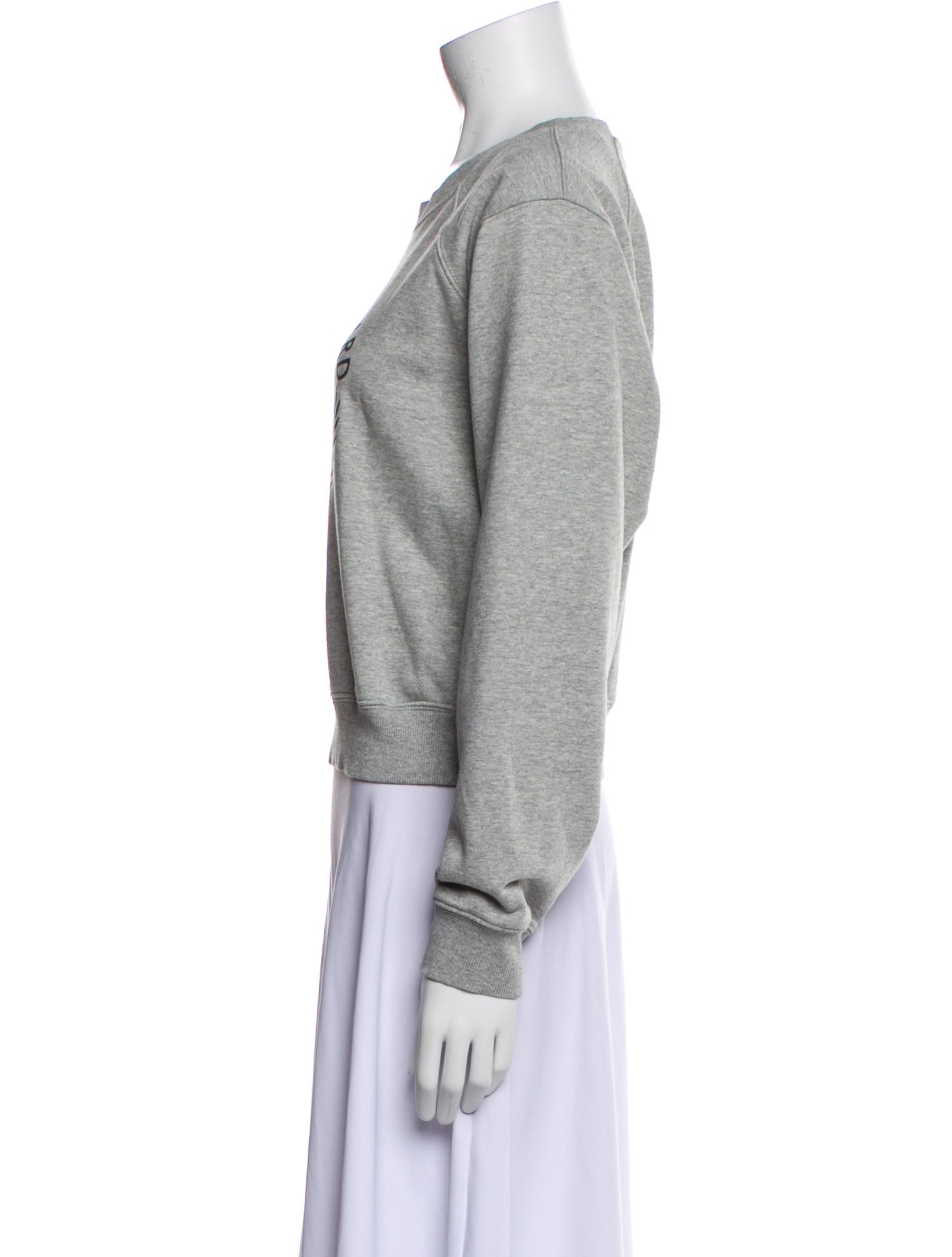 Veronica Beard Graphic Print Crew Neck Sweatshirt