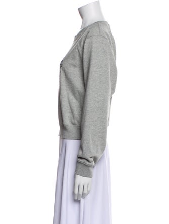 Veronica Beard Graphic Print Crew Neck Sweatshirt