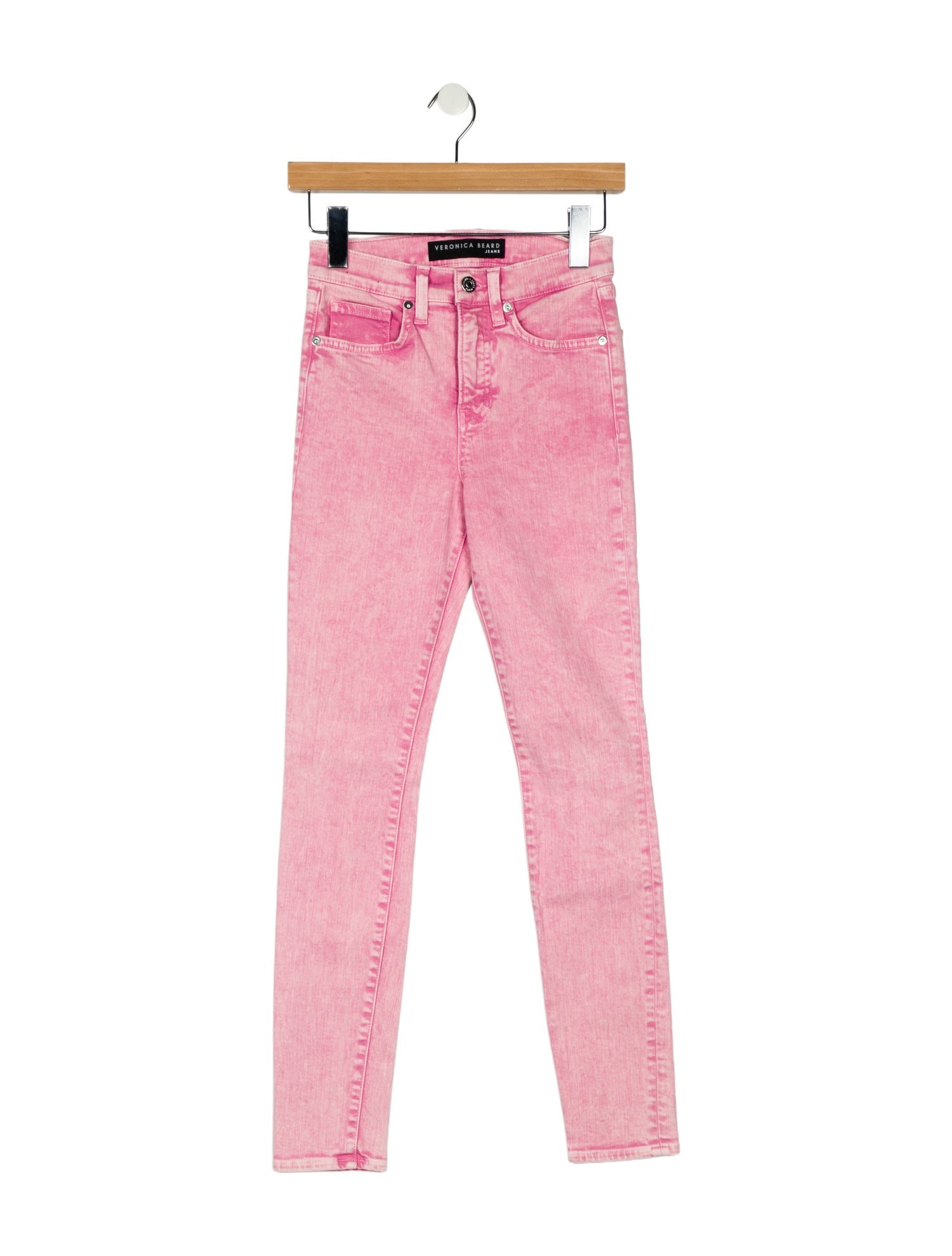 Veronica Beard Mid-Rise Skinny Leg Jeans