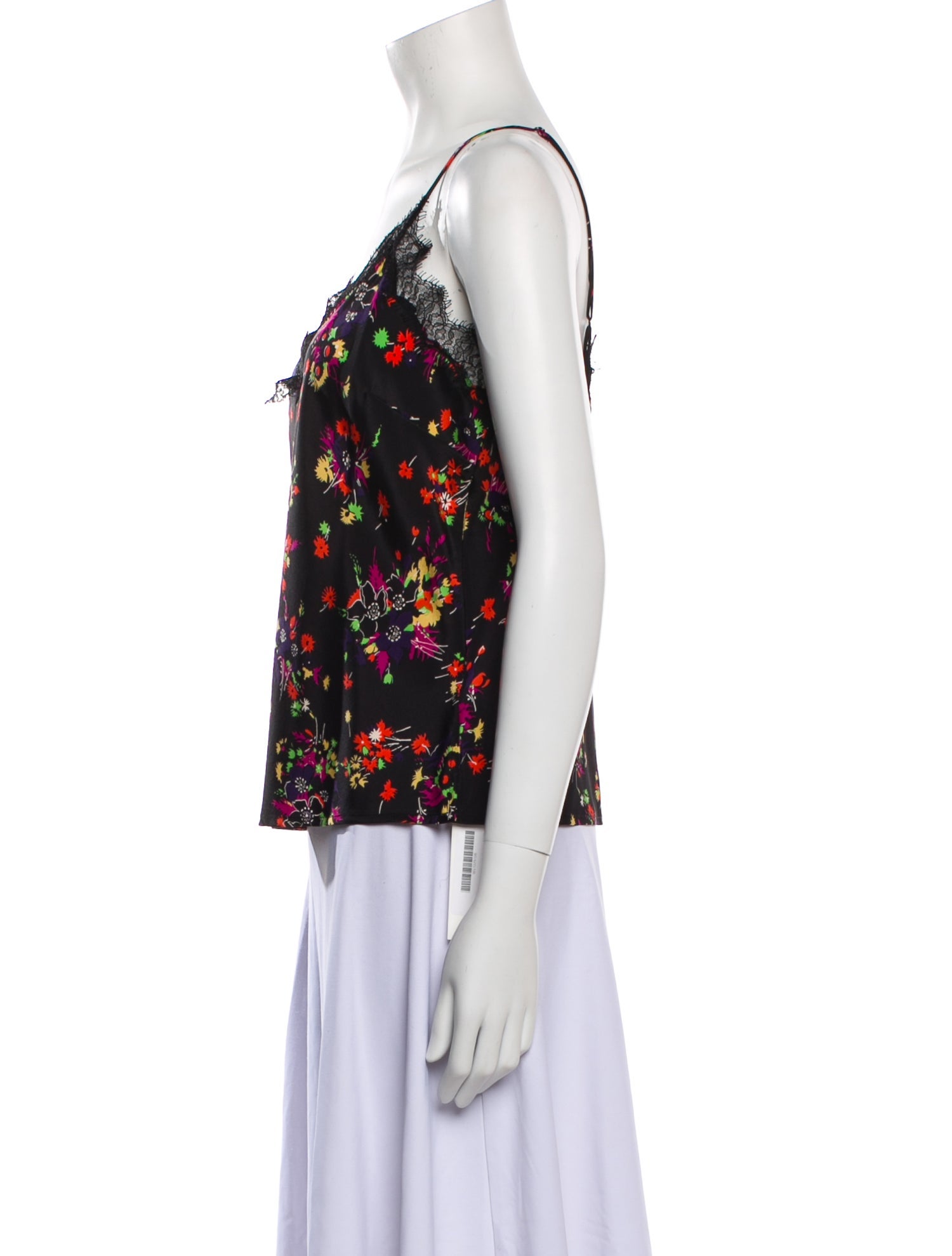 Veronica Beard Silk Floral Print Blouse