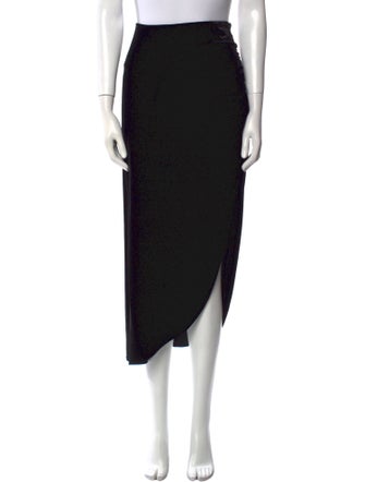 Veronica Beard Pleated Accents Midi Length Skirt