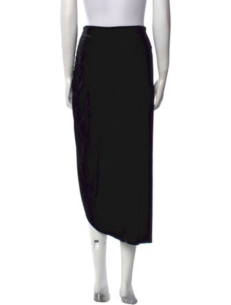 Veronica Beard Pleated Accents Midi Length Skirt