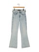 Veronica Beard Mid-Rise Wide Leg Jeans