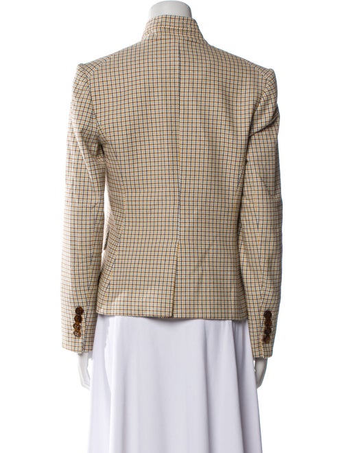 Veronica Beard Plaid Print Blazer
