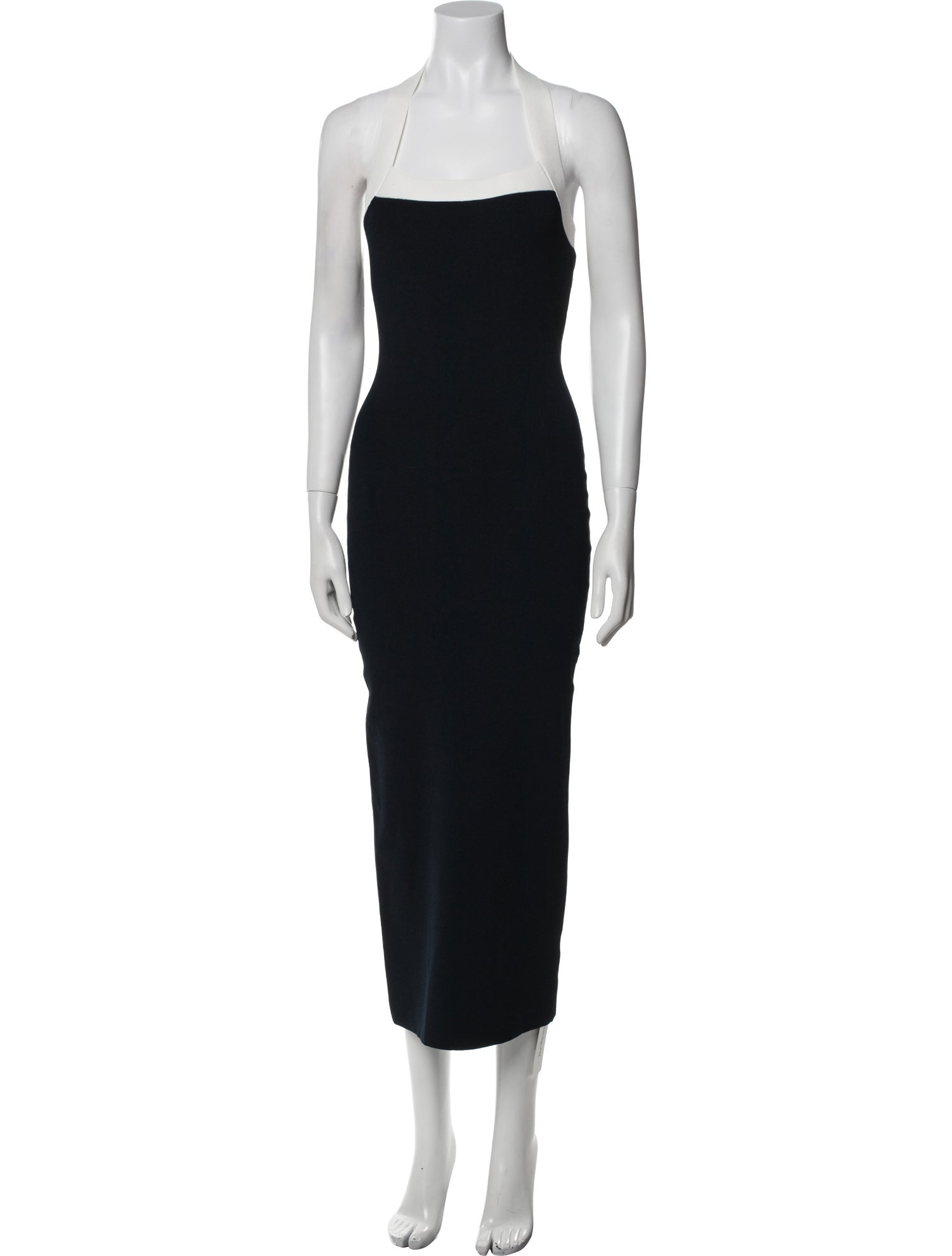 Veronica Beard Square Neckline Long Dress