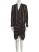 Veronica Beard Striped Knee-Length Dress