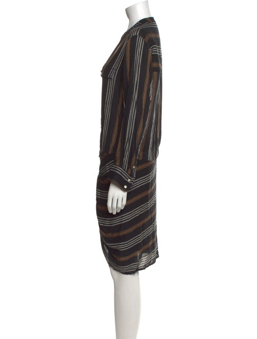 Veronica Beard Striped Knee-Length Dress