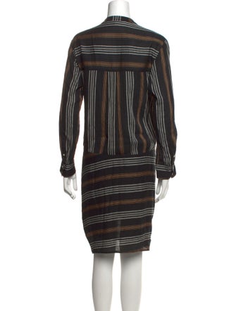Veronica Beard Striped Knee-Length Dress
