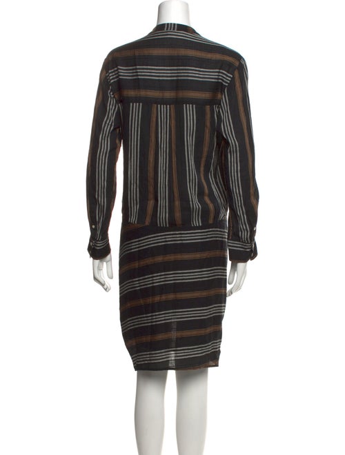 Veronica Beard Striped Knee-Length Dress