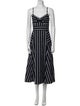 Veronica Beard Striped Long Dress