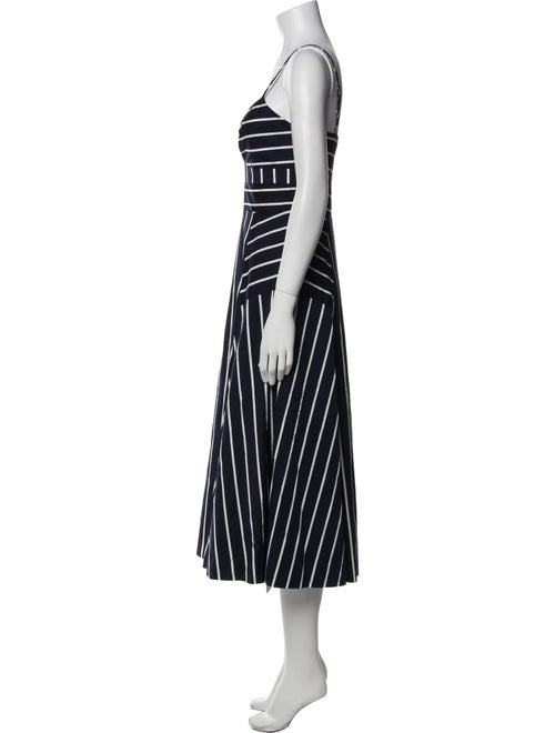 Veronica Beard Striped Long Dress