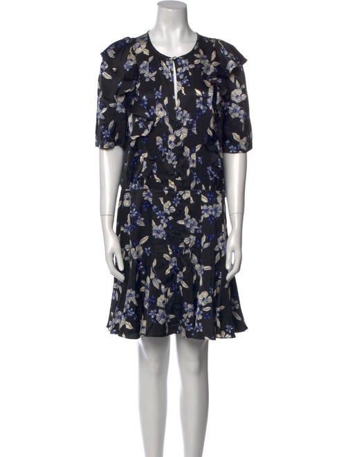 Veronica Beard Silk Knee-Length Dress