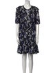 Veronica Beard Silk Knee-Length Dress