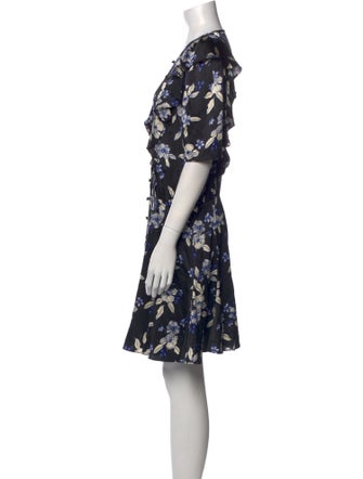 Veronica Beard Silk Knee-Length Dress