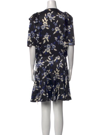 Veronica Beard Silk Knee-Length Dress