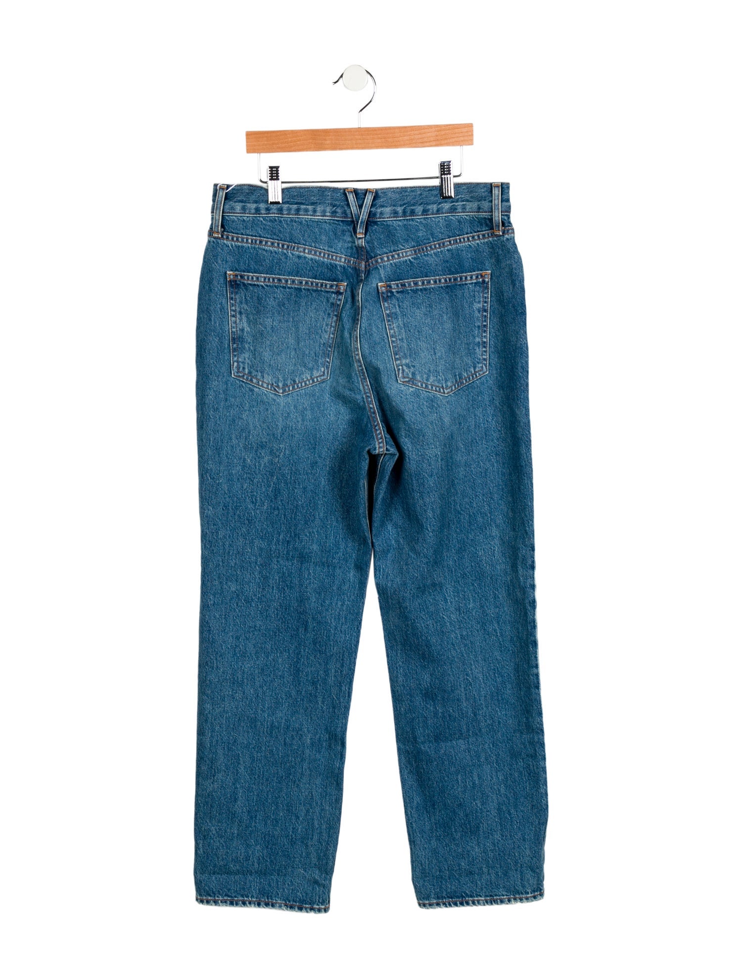 Veronica Beard High-Rise Straight Leg Jeans w/ Tags