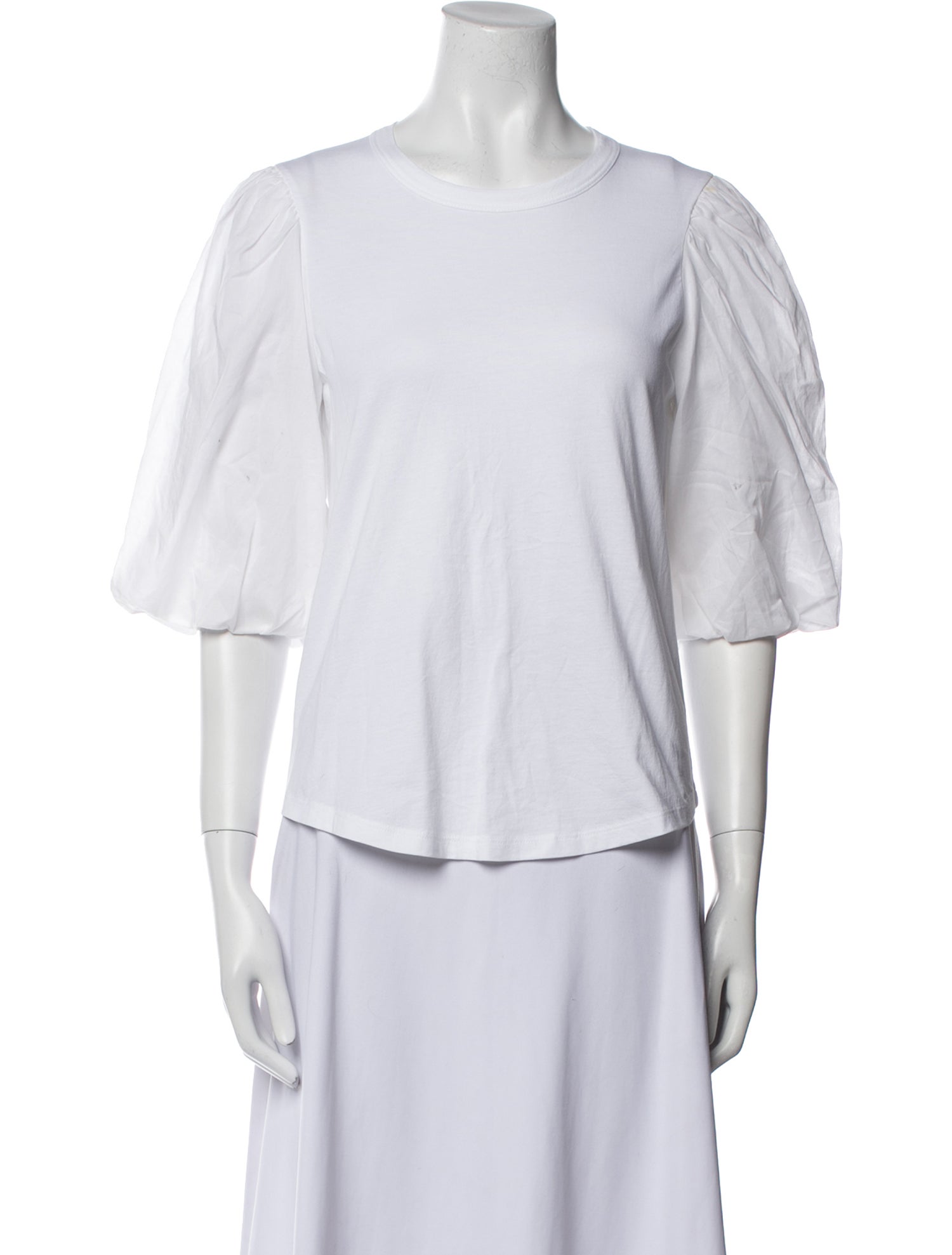 Veronica Beard Crew Neck Three-Quarter Sleeve T-Shirt w/ Tags