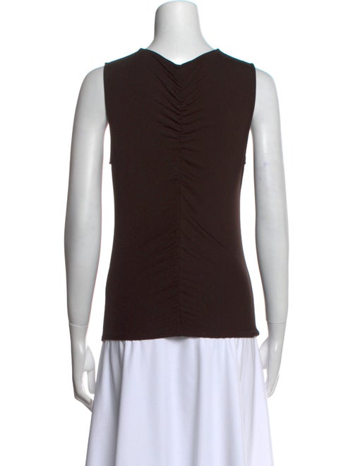 Veronica Beard V-Neck Sleeveless Top