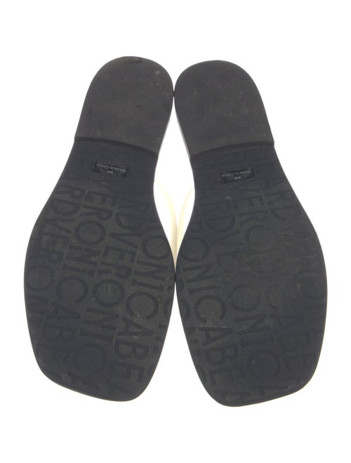 Veronica Beard Leather Flip Flops