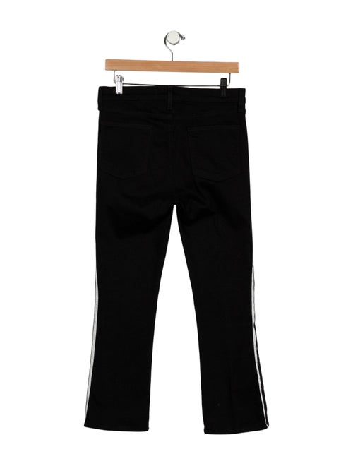 Veronica Beard Mid-Rise Straight Leg Jeans