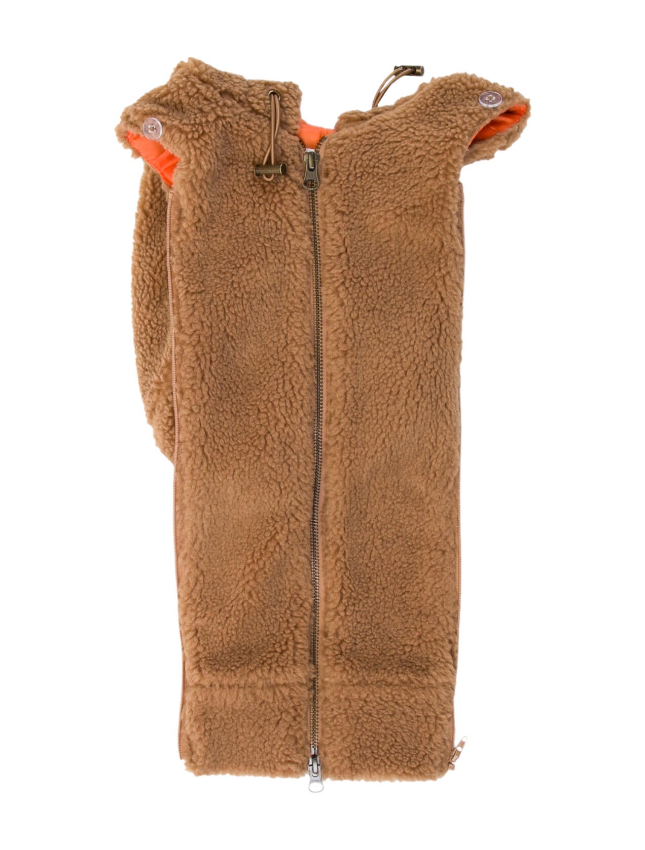 Veronica Beard Syra Scarf Dickey Shearling Dickey