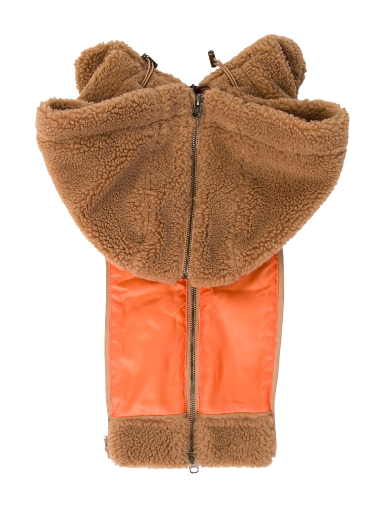 Veronica Beard Syra Scarf Dickey Shearling Dickey