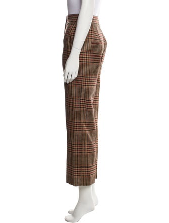 Veronica Beard Virgin Wool Wide Leg Pants