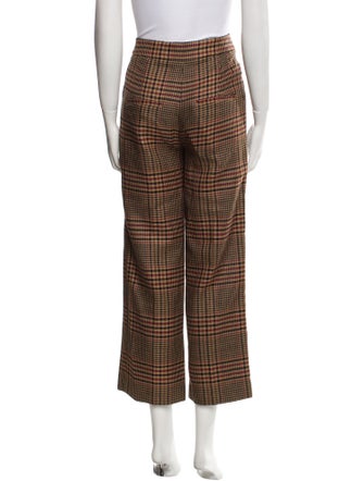 Veronica Beard Virgin Wool Wide Leg Pants