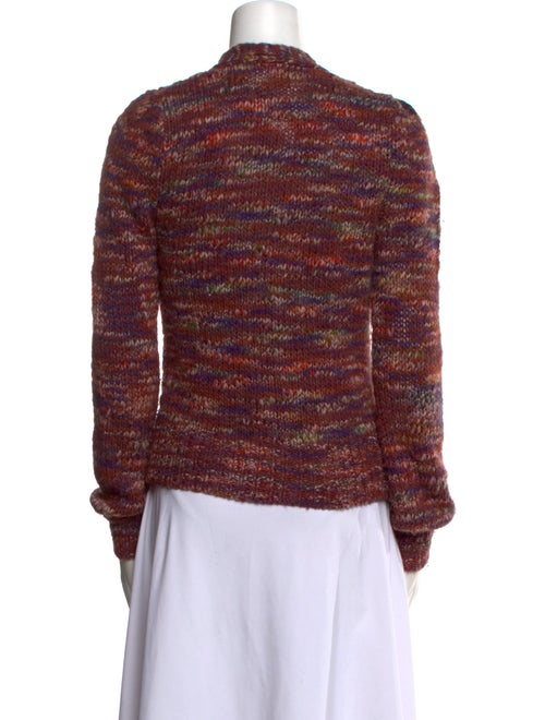 Veronica Beard Striped V-Neck Sweater