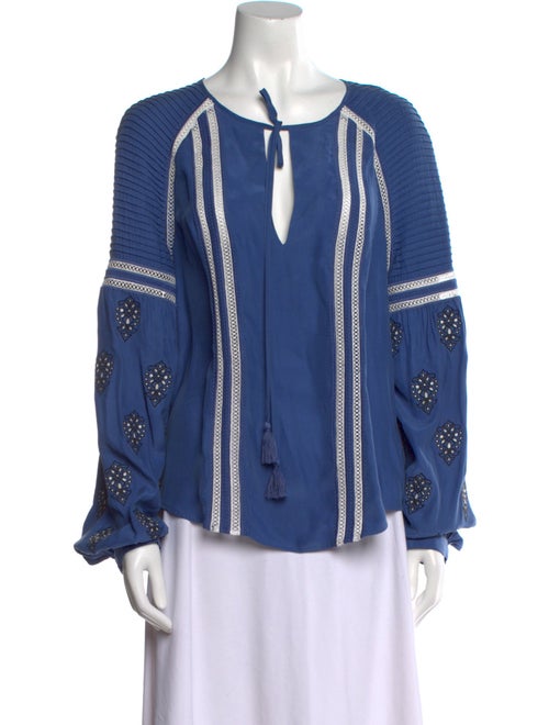 Veronica Beard Silk Printed Blouse