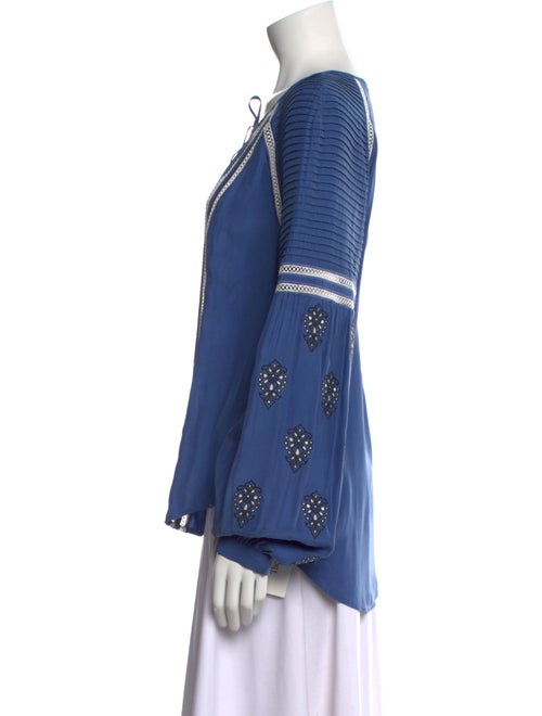 Veronica Beard Silk Printed Blouse