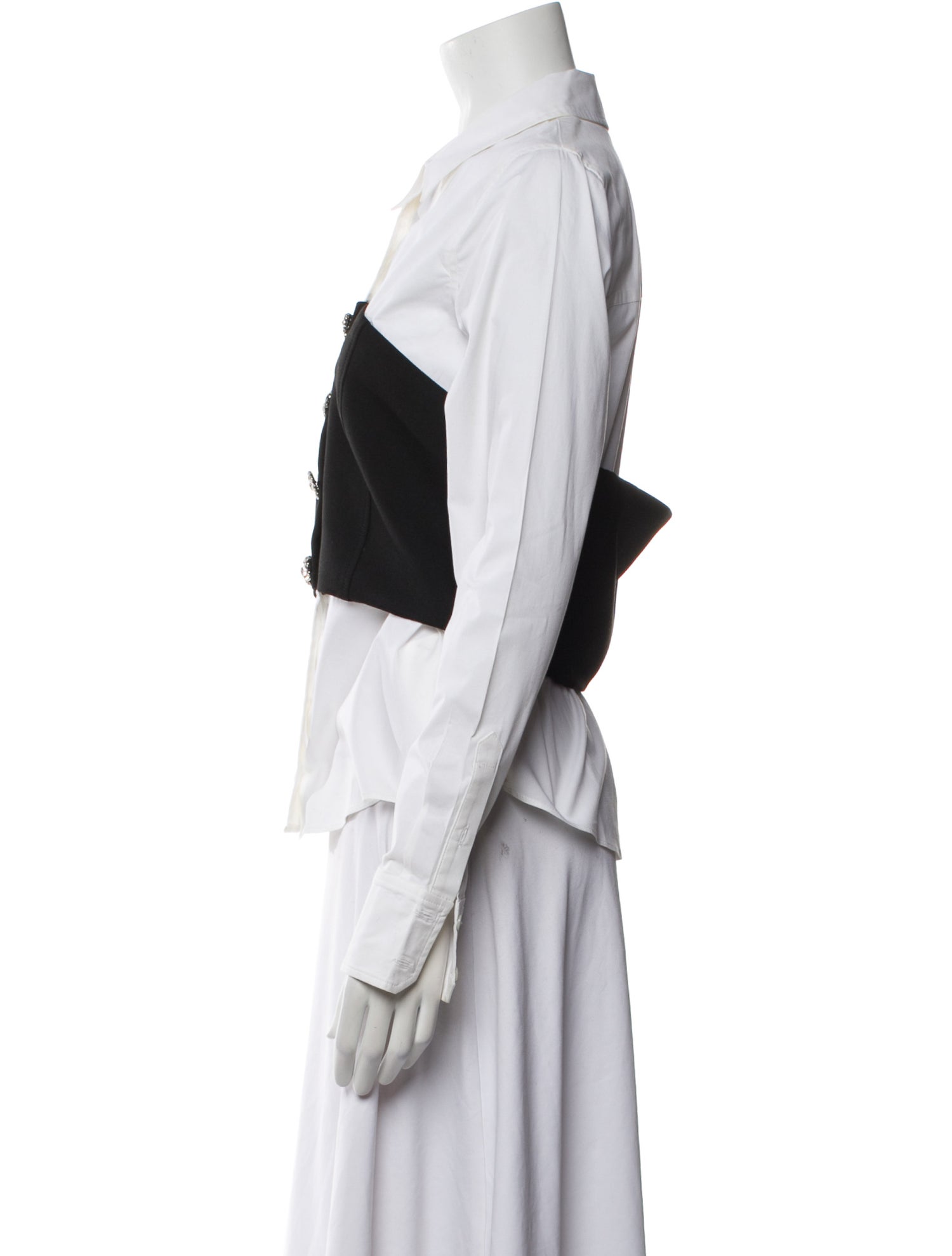 Veronica Beard Long Sleeve Button-Up Top