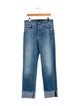 Veronica Beard High-Rise Straight Leg Jeans