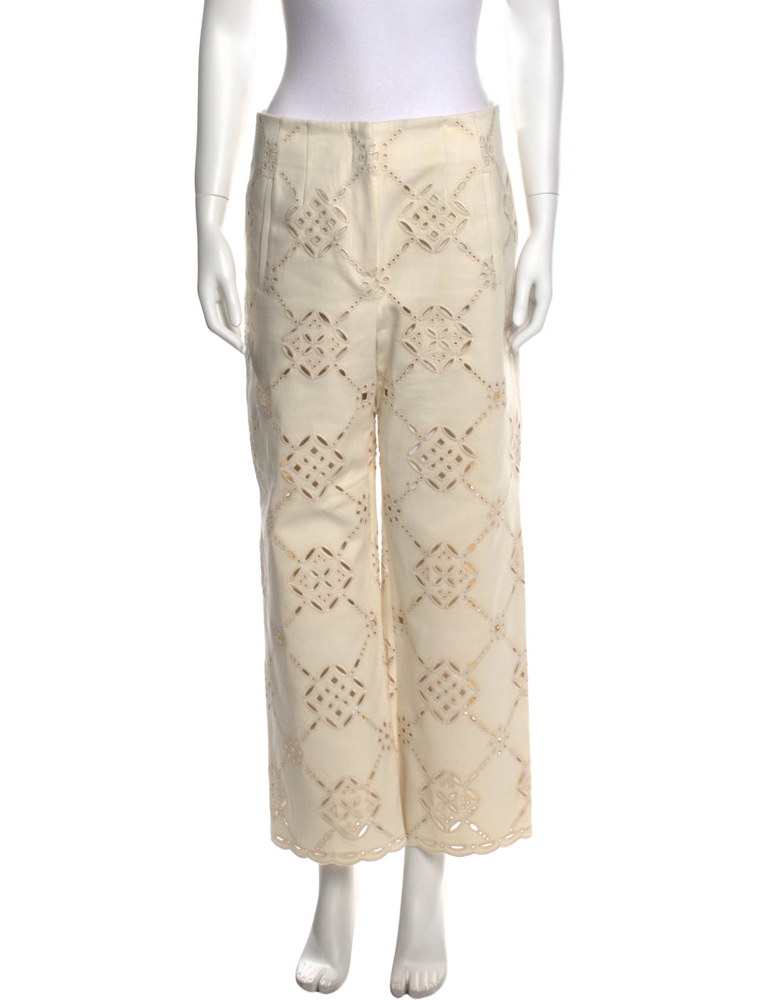 Veronica Beard Printed Wide Leg Pants
