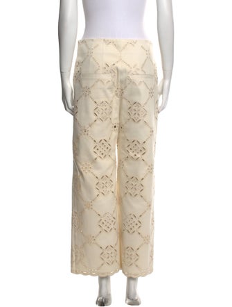Veronica Beard Printed Wide Leg Pants