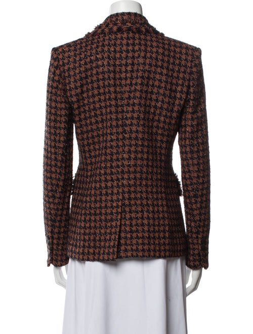 Veronica Beard Plaid Print Blazer