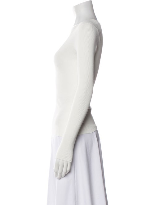 Veronica Beard V-Neck Long Sleeve Top