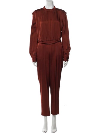 Veronica Beard Mock Neck Jumpsuit