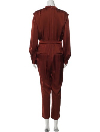 Veronica Beard Mock Neck Jumpsuit