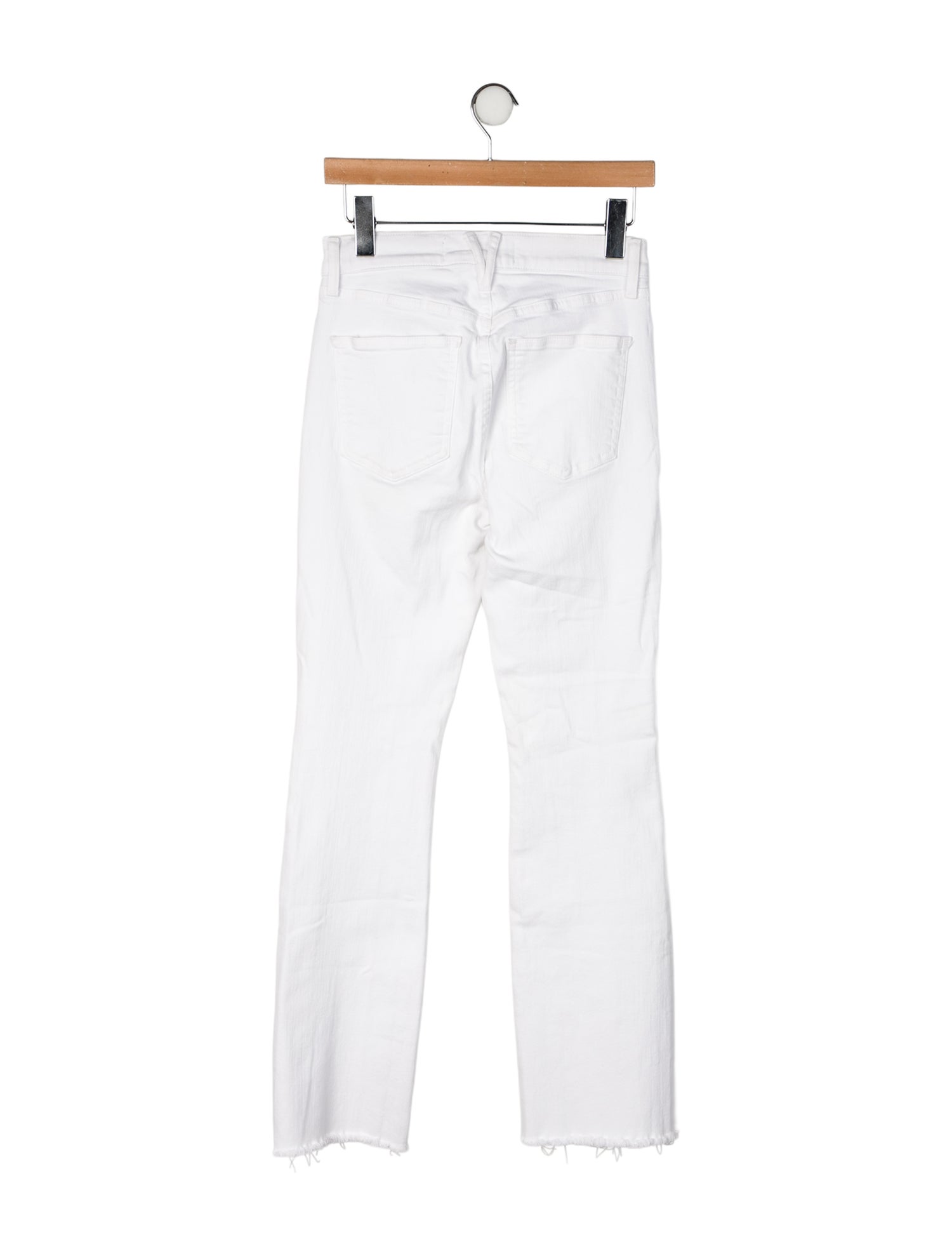 Veronica Beard Mid-Rise Straight Leg Jeans