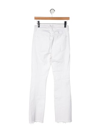 Veronica Beard Mid-Rise Straight Leg Jeans