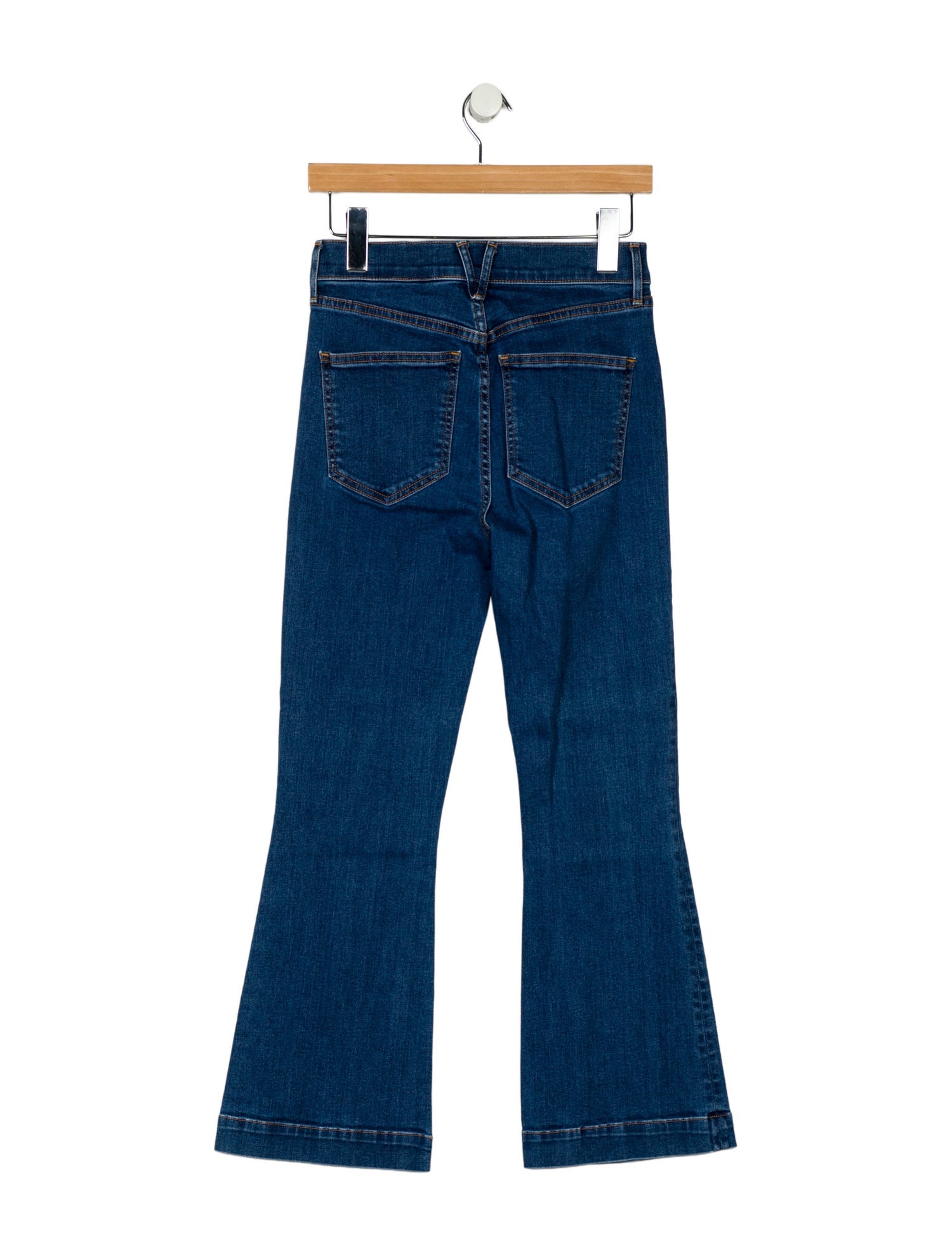 Veronica Beard High-Rise Wide Leg Jeans